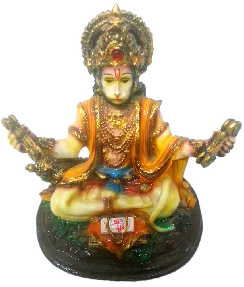 Sri Hanuman Ji Polyresin Figure (5\" high)